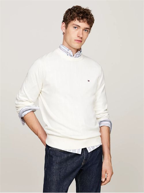pullover uomo bianco